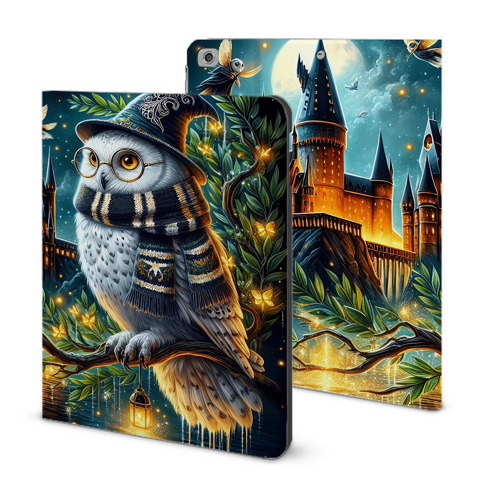 （画像用） Harry Potter ハリー・ポッターシリーズ IPad ケース ブック型 PUレザー TPU 耐衝撃 軽量 薄型 ペン収納なし 全面保護 IPad 各モデル対応